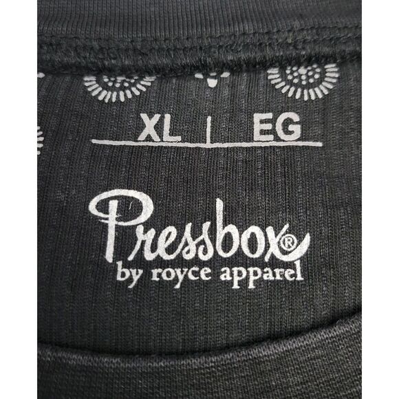 Pressbox (W) Ohio State Comfy Corded VTG Wash Basic Arch Pullover Sweatshirt XL - Picture 5 of 8